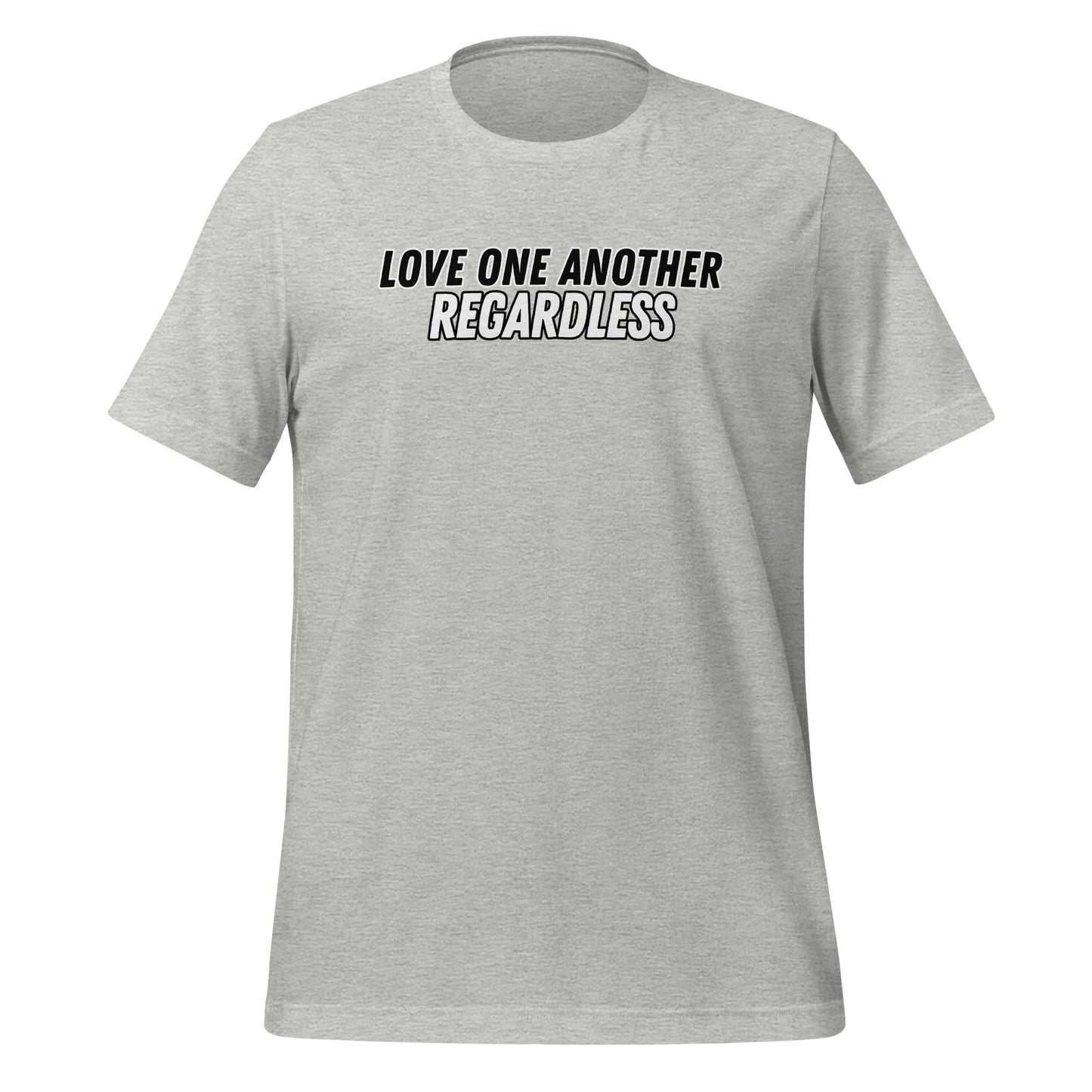 Regardless T-Shirt-Athletic Heather-XS-Perfect Love Designs