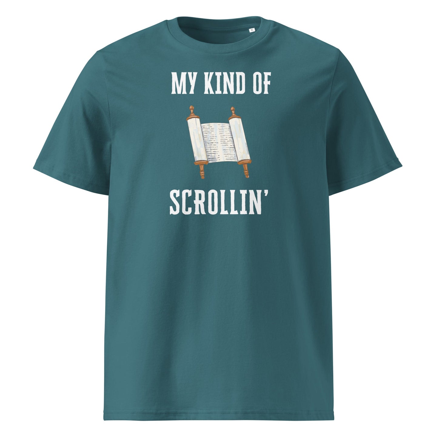 Scrollin' 100% Organic Cotton T-Shirt-Stargazer-S-Perfect Love Designs