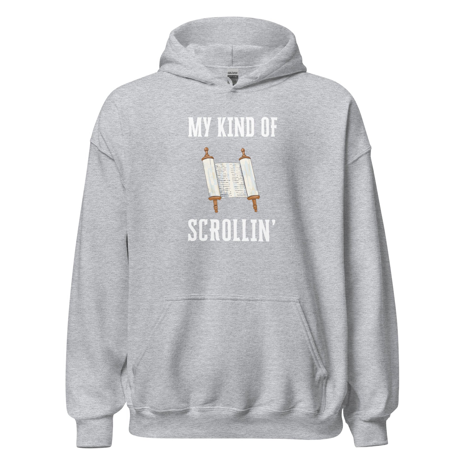 Scrollin' Hoodie-Sport Grey-S-Perfect Love Designs