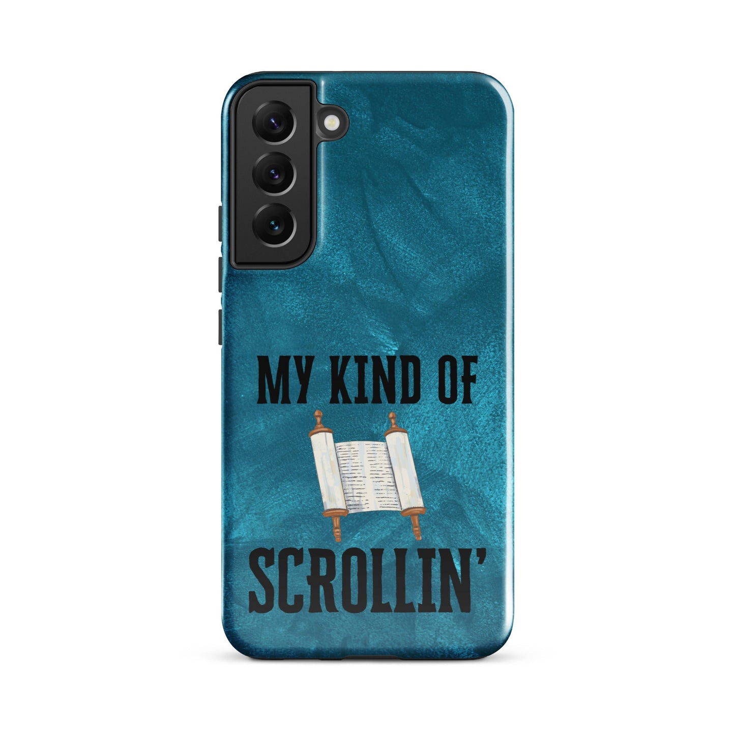 Scrollin' Tough Case for Samsung®-Glossy-Samsung Galaxy S22 Plus-Perfect Love Designs