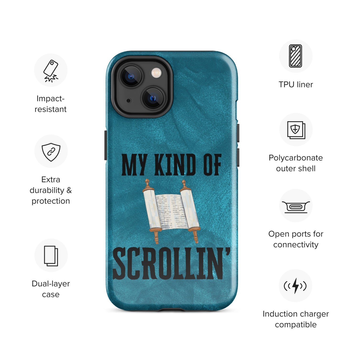 Scrollin' Tough Case for iPhone®