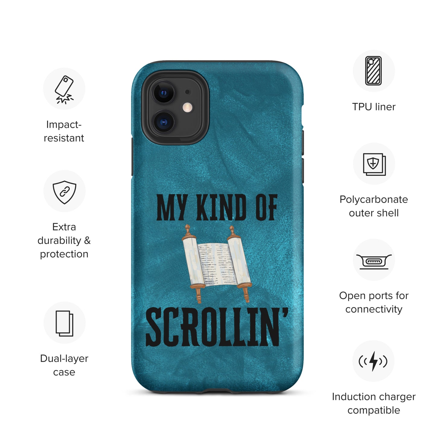 Scrollin' Tough Case for iPhone®