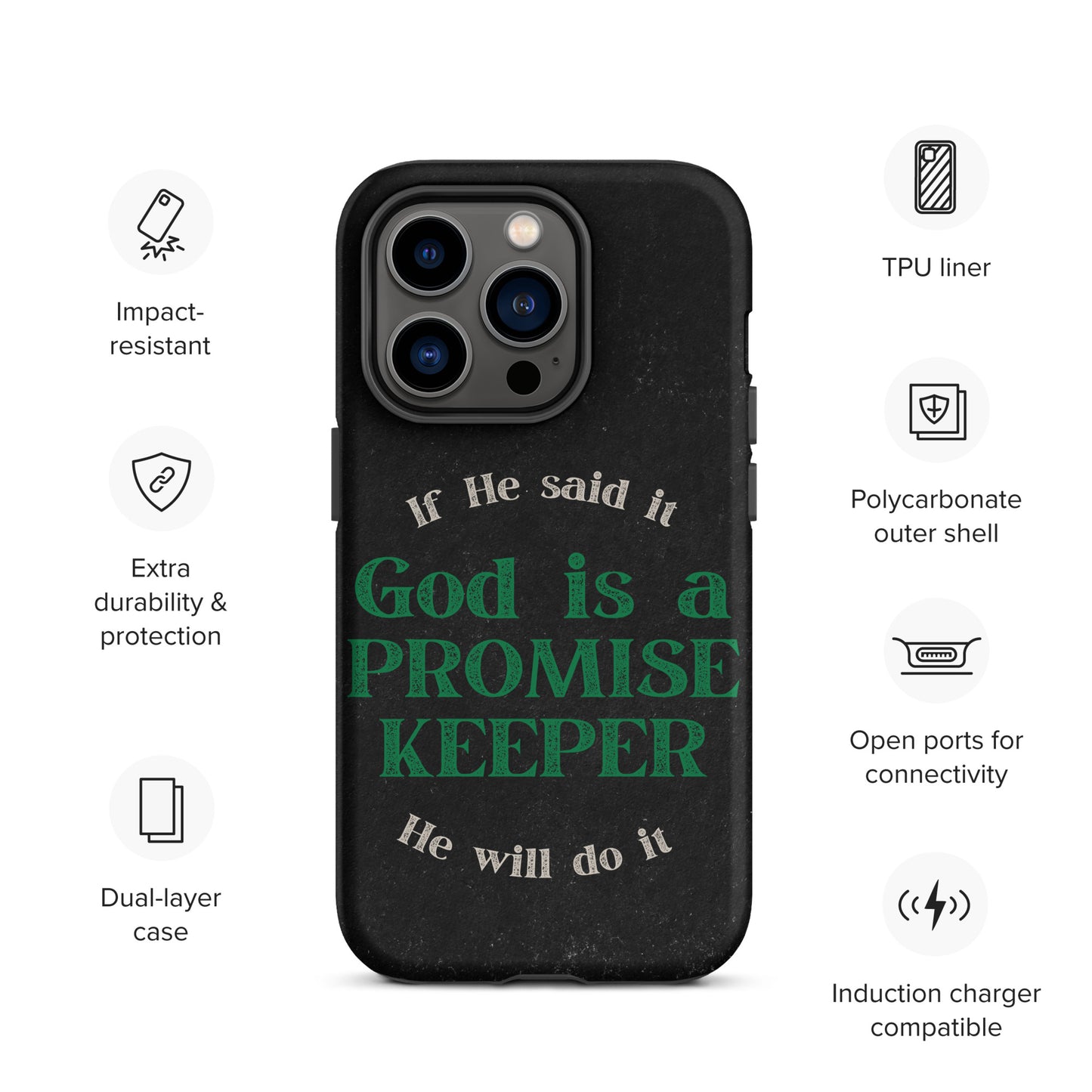 Promise Keeper Tough Case for iPhone®