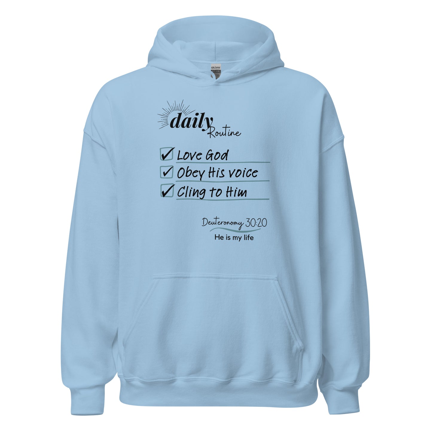 Daily Routine Hoodie