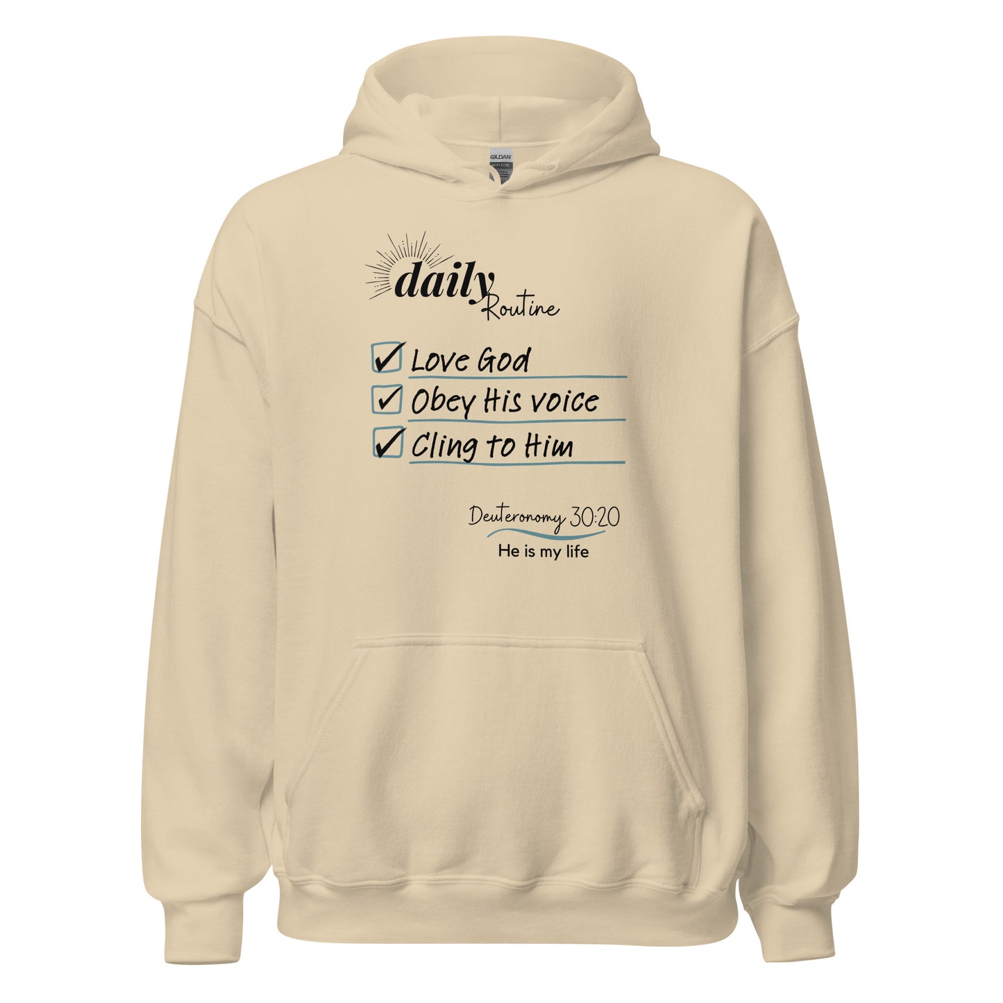 Daily Routine Hoodie