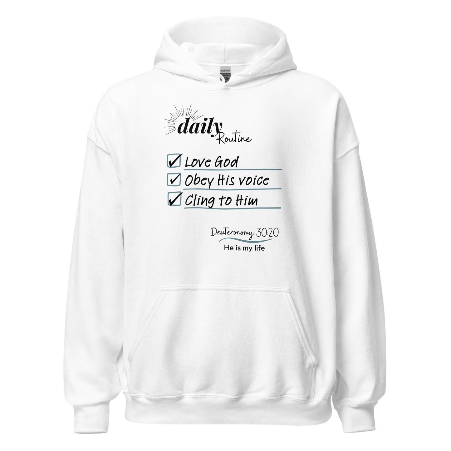 Daily Routine Hoodie