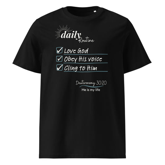 Daily Routine 100% Organic Cotton T-Shirt