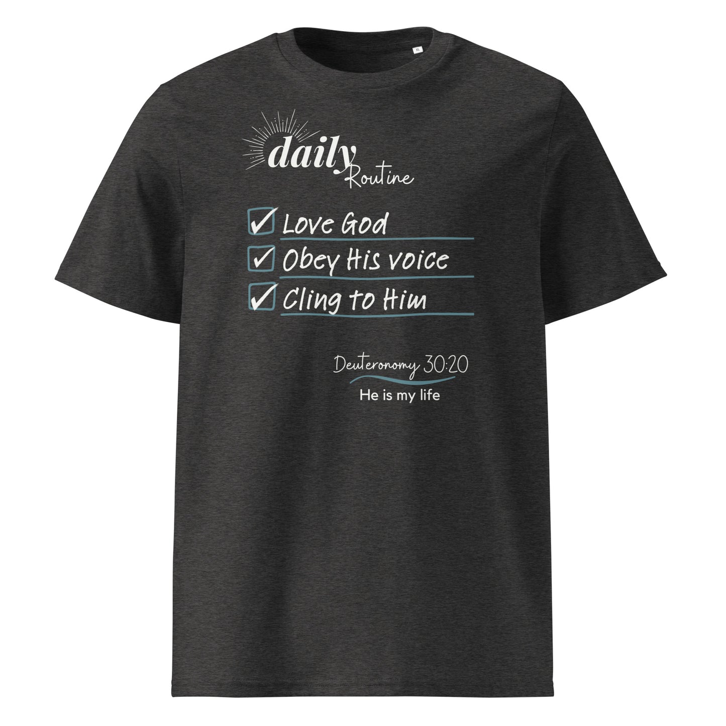 Daily Routine 100% Organic Cotton T-Shirt