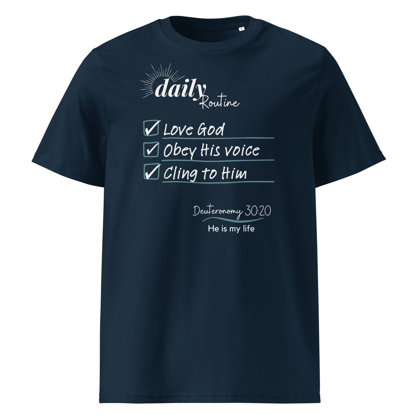 Daily Routine 100% Organic Cotton T-Shirt