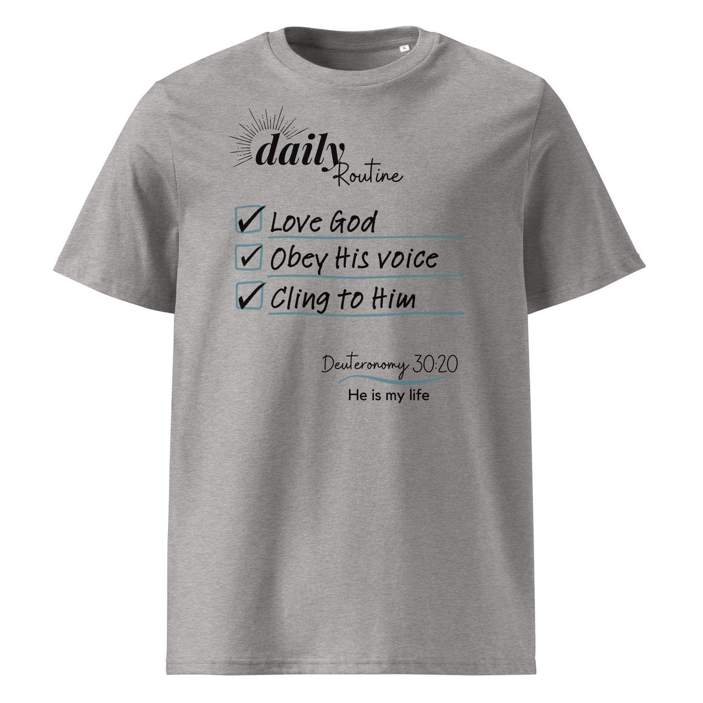 Daily Routine 100% Organic Cotton T-Shirt