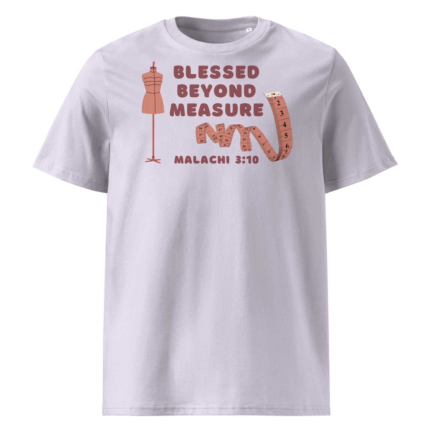 Blessed Beyond Measure "Seamstress" 100% Organic Cotton T-Shirt