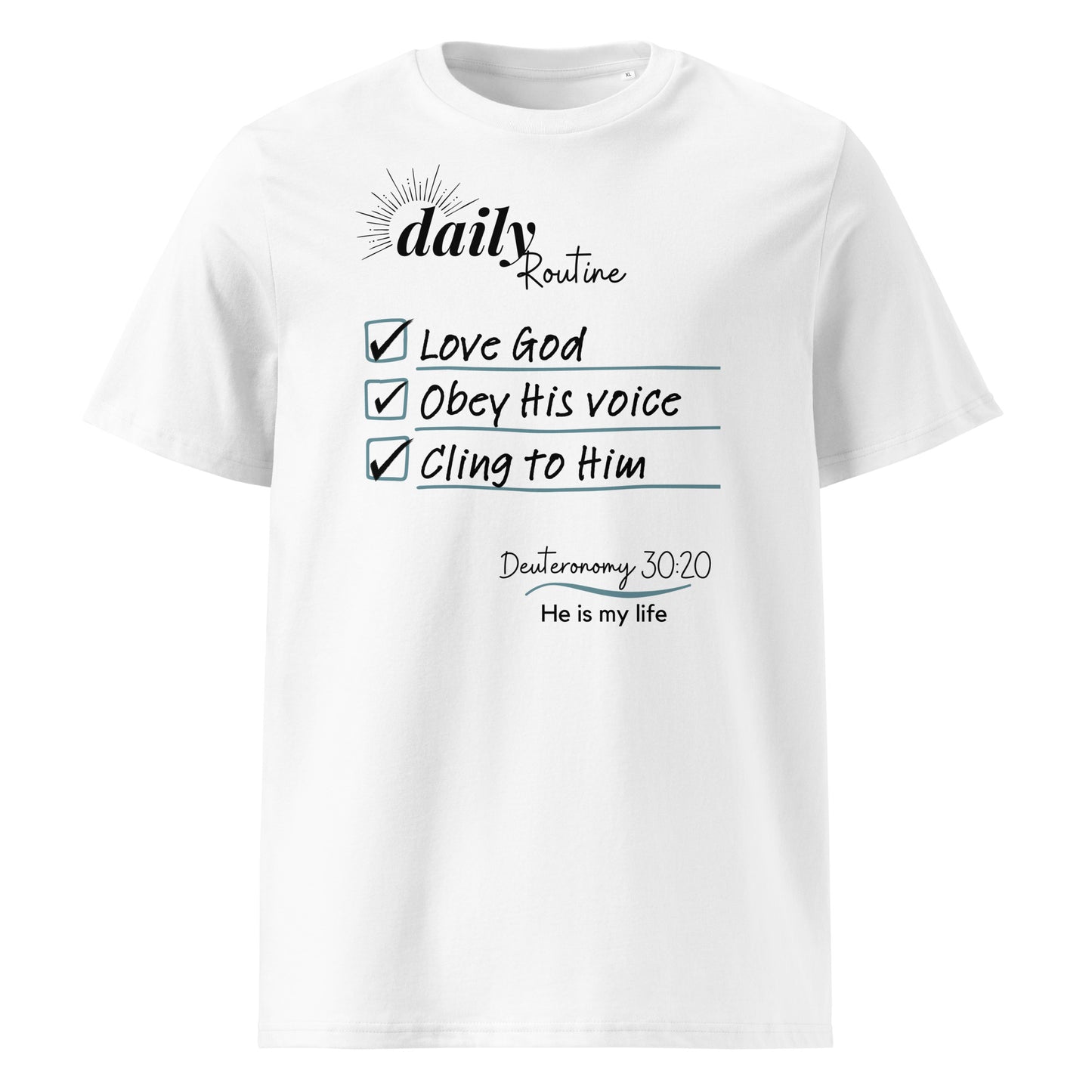 Daily Routine 100% Organic Cotton T-Shirt