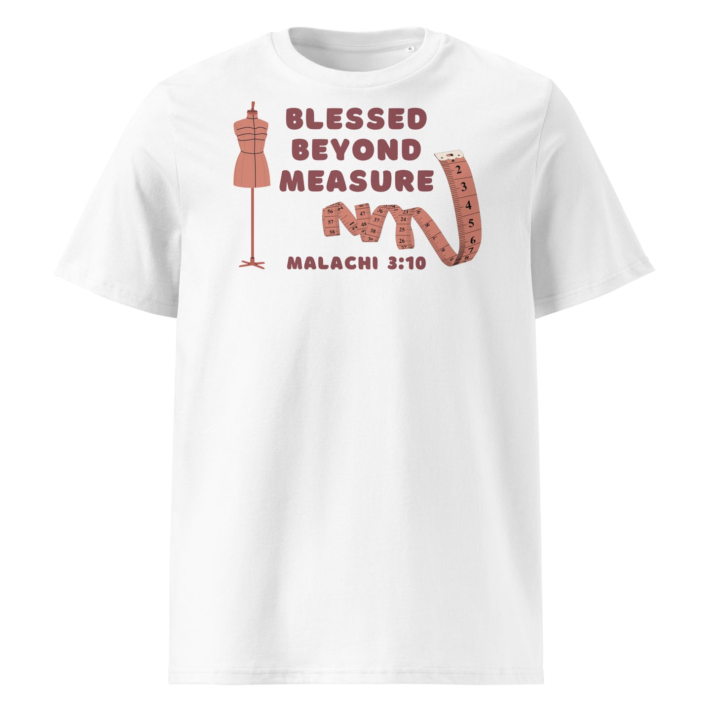 Blessed Beyond Measure "Seamstress" 100% Organic Cotton T-Shirt