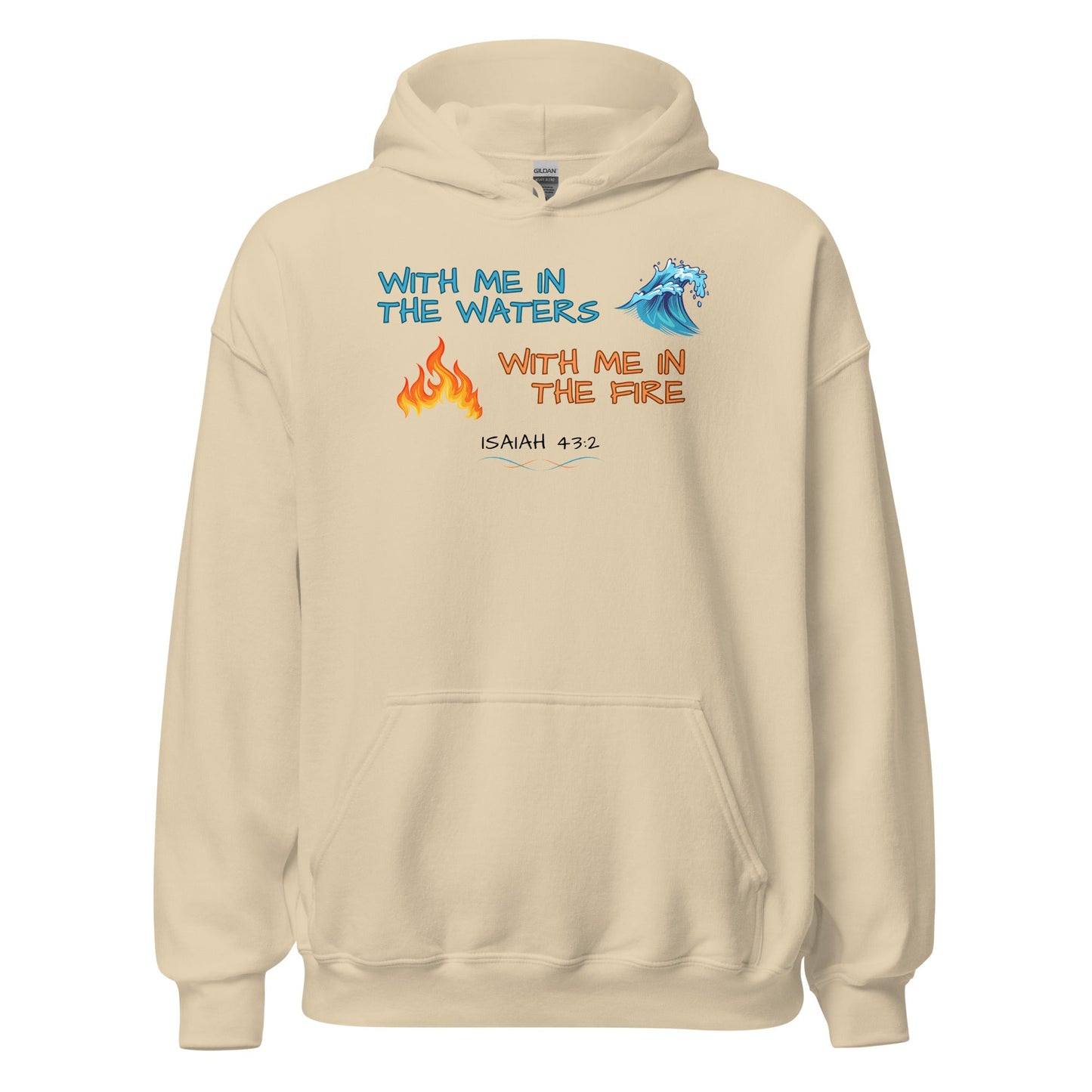 With Me Everywhere Hoodie-Sand-S-Perfect Love Designs