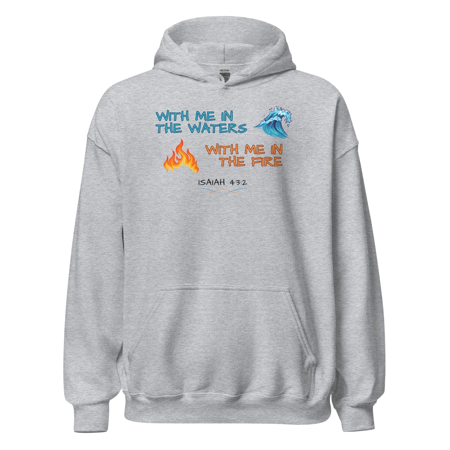 With Me Everywhere Hoodie-Sport Grey-S-Perfect Love Designs