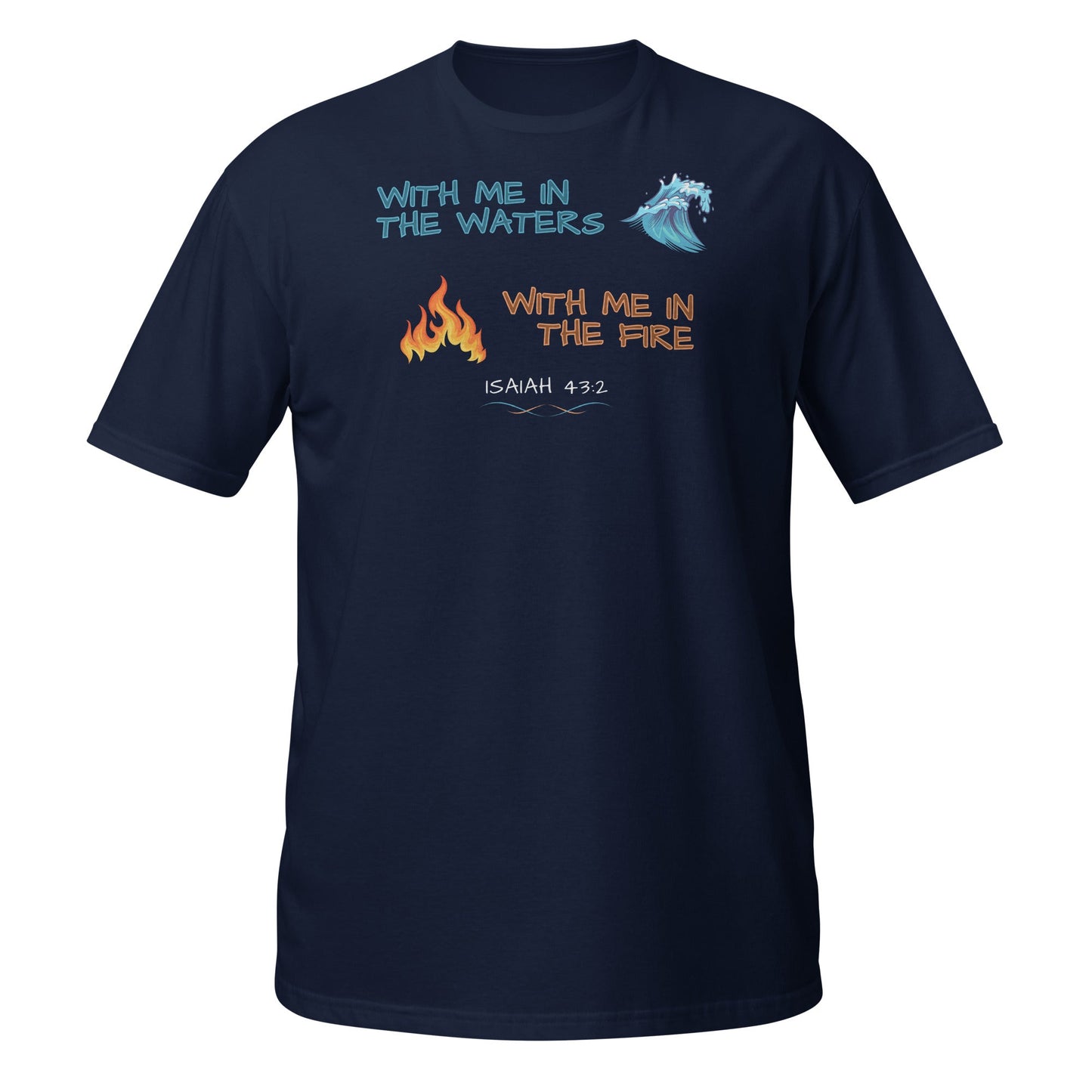 With Me Everywhere T-Shirt-Navy-S-Perfect Love Designs