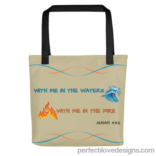 With Me Everywhere Tote Bag-Perfect Love Designs