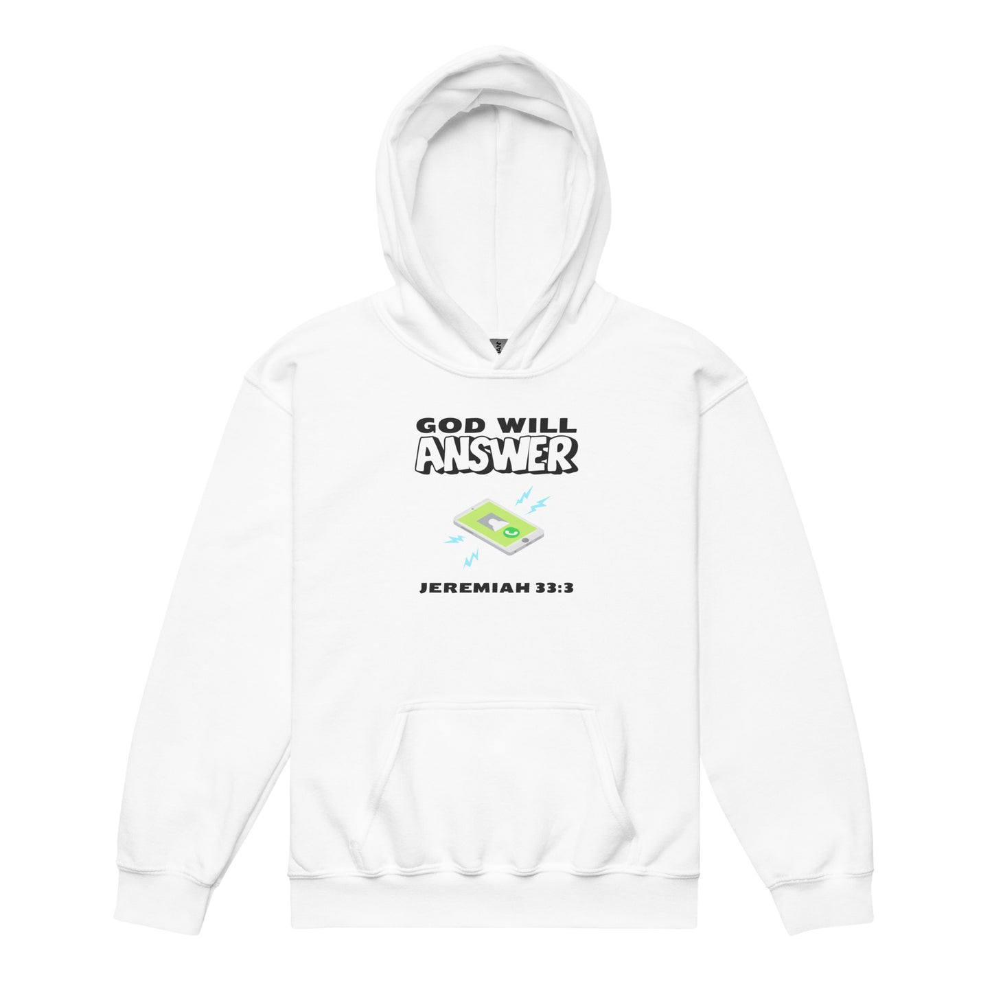 God Will Answer Youth Hoodie